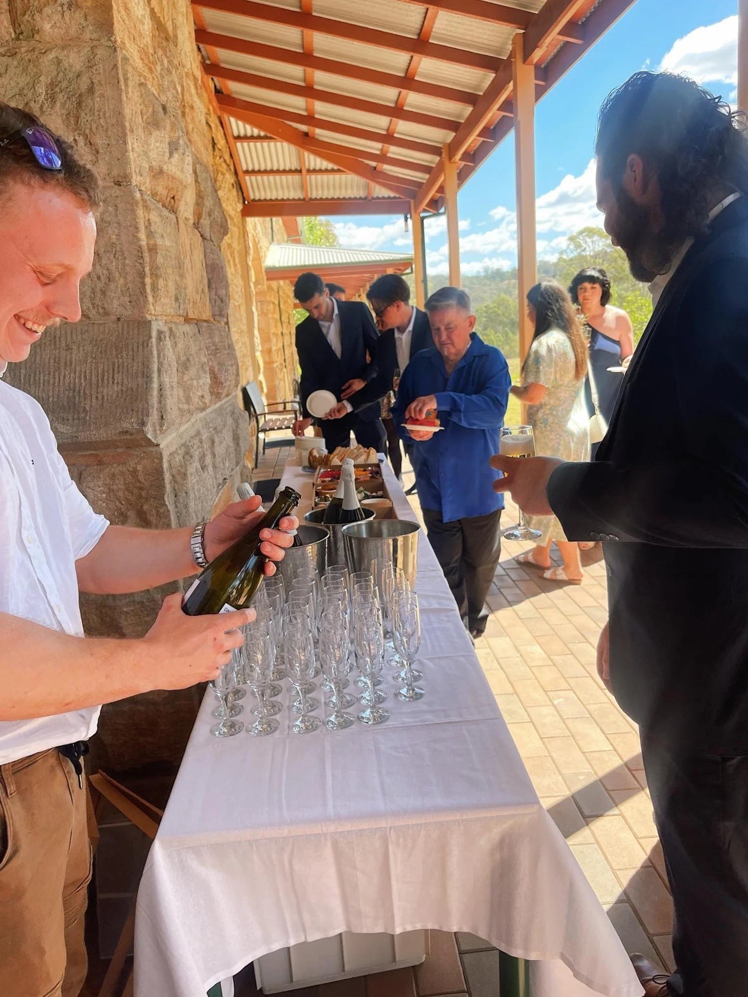 Professional bartender and waiter service for events and corporate catering in Western Sydney